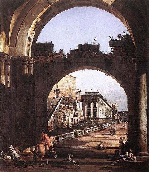 Bellotto urban scenes have the same, Bernardo Bellotto